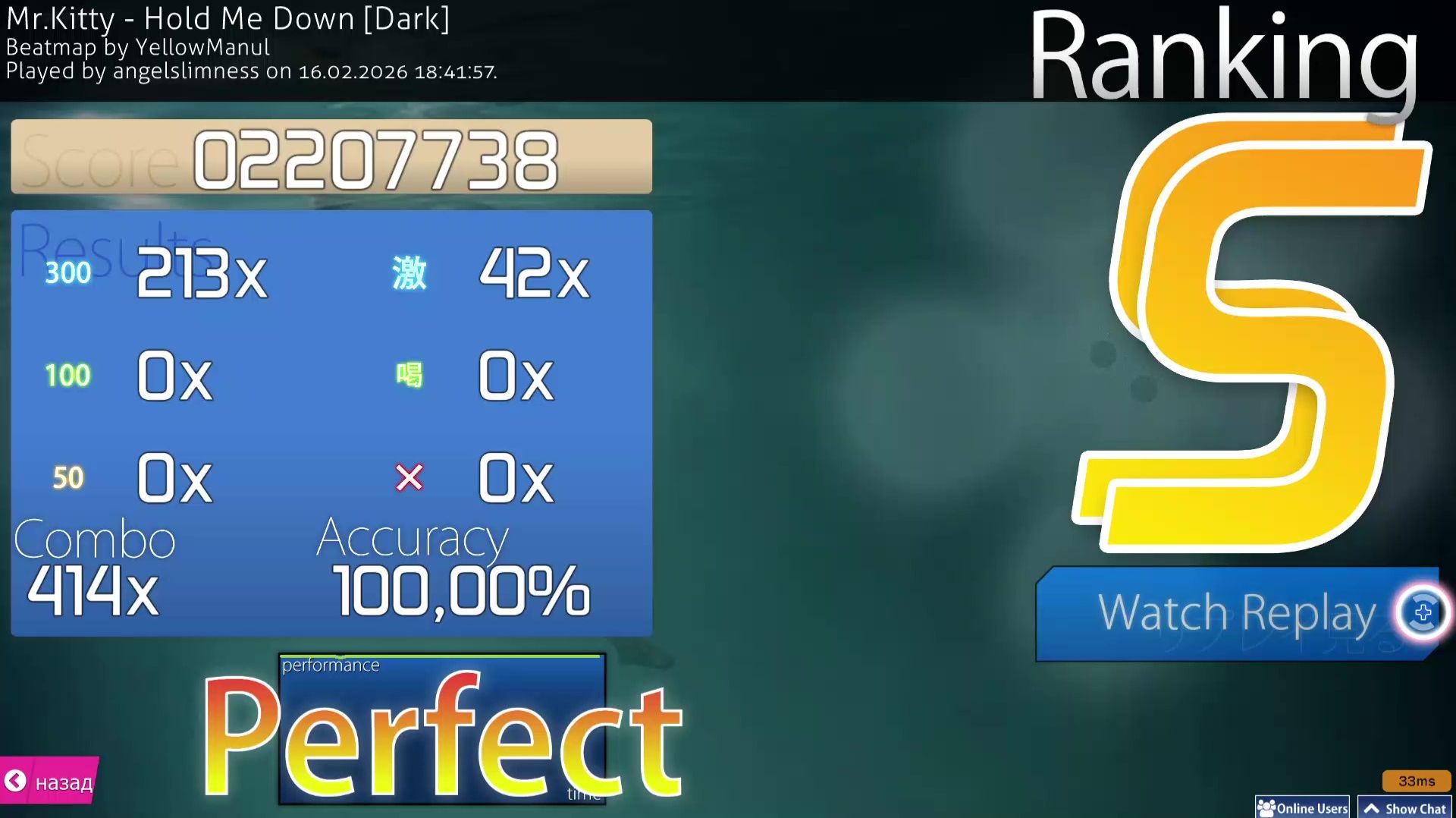 Mr.Kitty - Hold Me Down [Dark] SS