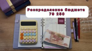 #34 Распределение семейного бюджета по конвертам / Февраль / 79250