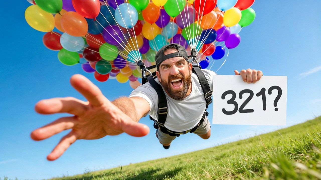 Сколько воздушных шаров нужно, чтобы взлететь? Dude Perfect смотреть онлайн