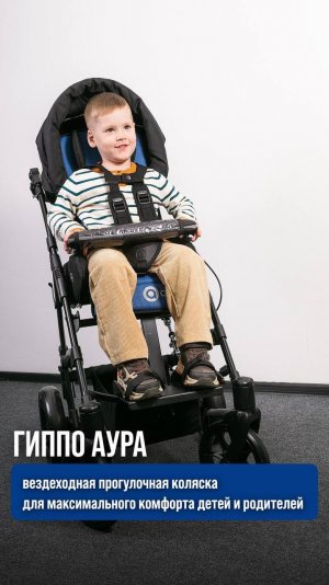 Гиппо Аура коляска для детей инвалидов с ДЦП