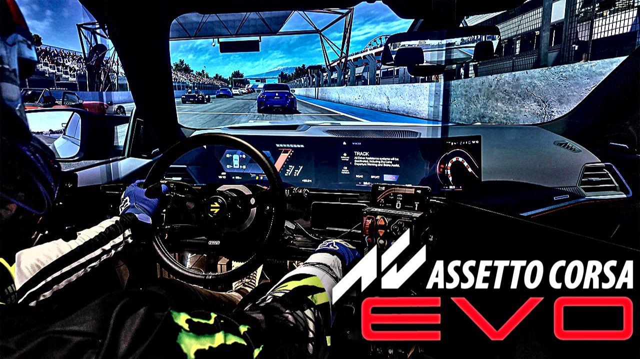 Assetto Corsa EVO 0.5 Update | BMW M2 G87 на Paul Ricard (Реалистичный POV) смотреть онлайн