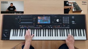 Korg Pa5X - Popcorn / Попкорн на синтезаторе Корг