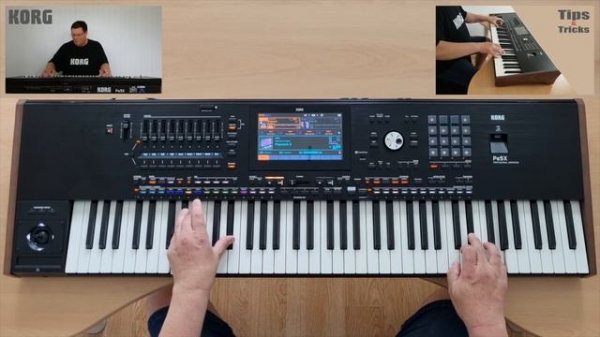 Korg Pa5X - Popcorn / Попкорн на синтезаторе Корг