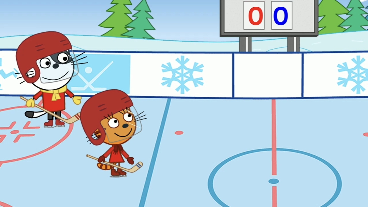 Три Кота хоккей смотреть онлайн