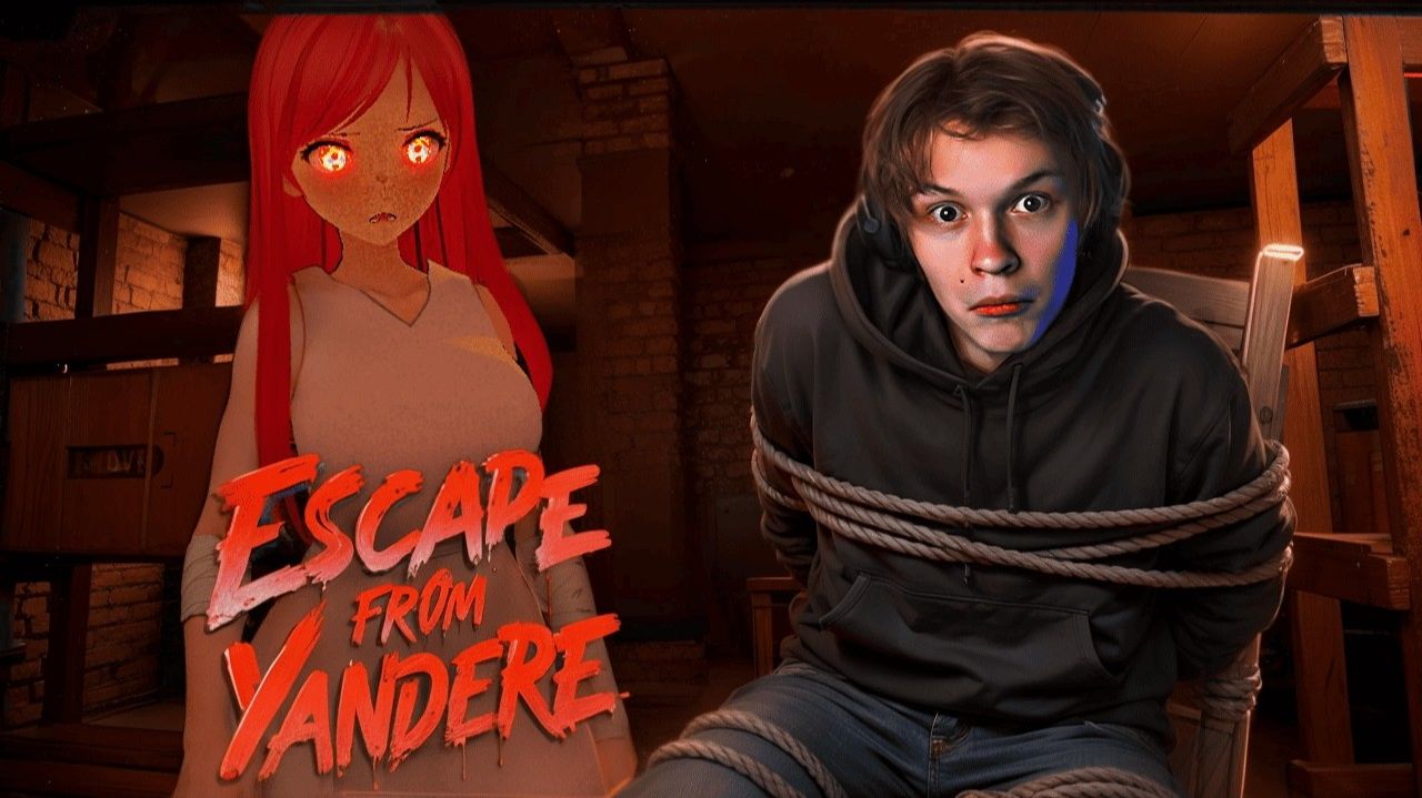 ДИПИНС ВЛЮБИЛ В СЕБЯ ЯНДЕРЕ  Escape From Yandere