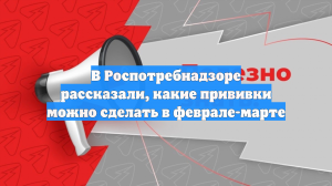 Роспотребнадзор подготовил рекомендации по вакцинации на февраль и март