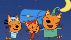 Три кота на велосипедах