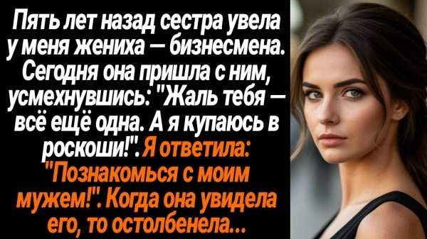 Жизненные Истории/Пять лет назад сестра увела у меня жениха, а сегодня явилась похвастаться жизнью