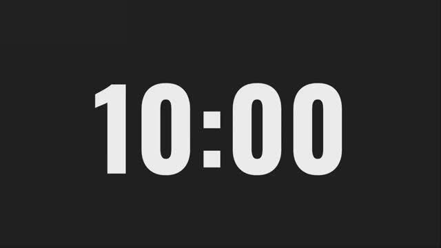Таймер на 10 минут смотреть онлайн