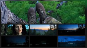 Первая solo-ночёвка. На дереве. Потому что на земле - страшно:D [25л №4] [Т] [н1]