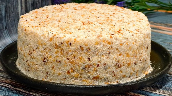 Торт на кефире "Рафаэлло"