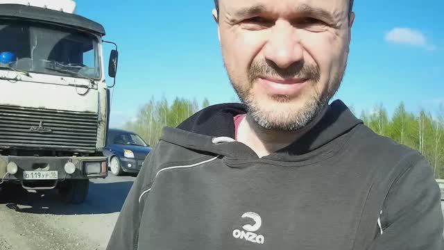 МАЗ 5432. Меняем кардан. смотреть онлайн