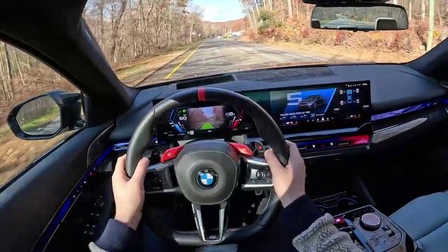 2025 BMW M5 - ТЕСТ ДРАЙВ ОТ ПЕРВОГО ЛИЦА смотреть онлайн