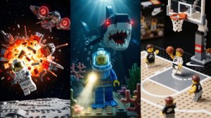 Сборник ЛЕГО ИИ анимации