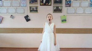 Охременко Ева ДШИ АГИК 
"Что такое Родина" музыка А. Флярковского, слова И. Черницкой