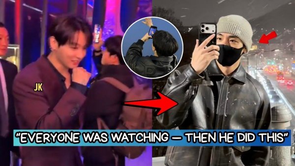 Вчера все думали, что Чонгук ушел к себе домой, а он ушел к Тэхёну.