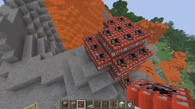 продолжаем делать АД из мира майнкрафта!