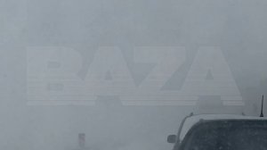 Огромная 13-километровая пробка и множество ДТП на трассе М-4 «Дон» из-за сильной метели