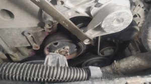 фольксваген туарег Volkswagen Touareg 3,6л замена помпы, замена штуцера печки и корпуса датчика темп