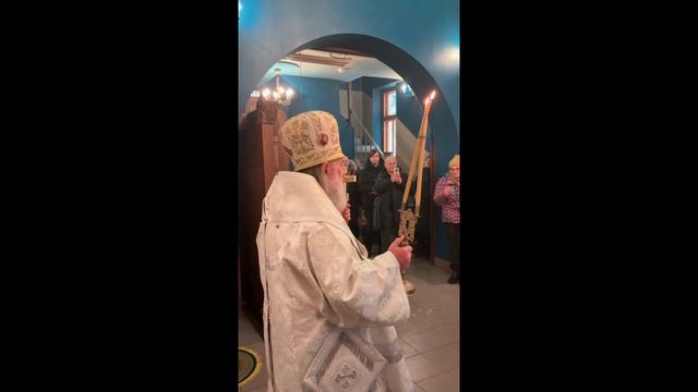 Сретение Господа Нашего Иисуса Христа. Неделя о страшном суде. Москва РПАЦ 15.02.2026 год смотреть онлайн