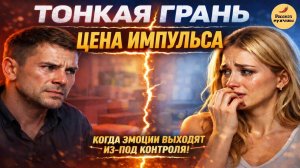 Тонкая грань. Цена импульса. Когда эмоции выходят из-под контроля .