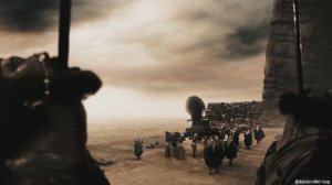 "300 спартанцев" Персидский посол потребовал сдаться!