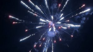 Тест Римской свечи 0,8дюймов,8 залпов