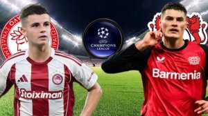 ФУТБОЛ ЛИГА ЧЕМПИОНОВ 1/16 ФИНАЛА.  ОЛИМПИАКОС - БАЙЕР.  ТЕКСТОВАЯ ОНЛАЙН ТРАНСЛЯЦИЯ