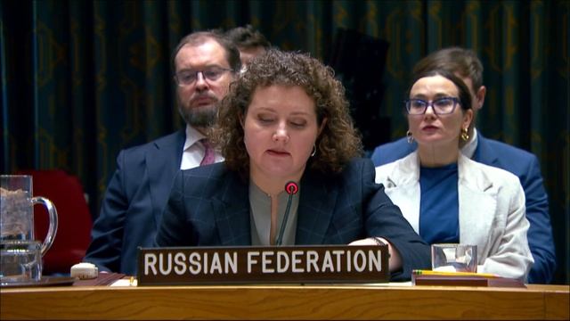 Statement by Anna Evstigneeva at a UNSC Briefing on the situation in Syria, February 13, 2026 смотреть онлайн
