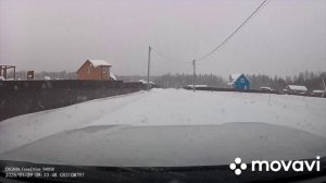 Haval H3 зимой в снегу глубиной 40 см., Часть -2.