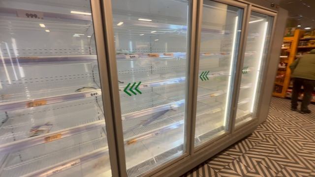 Пустота в пятерочке, в Москве