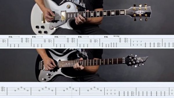 Drowning Pool - Bodies Cover (Табулатура) Guitar Tutorial TABS