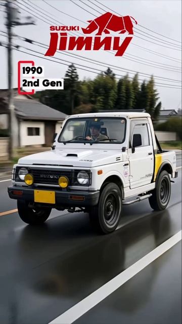 Все поколения Suzuki Jimny (1970–2026) смотреть онлайн