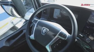 Управление КАМАЗ-54901 - все продумано до мелочей