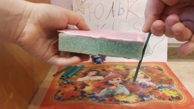 САМИ СОЗДАЁМ КРОВАТКУ ДЛЯ ИГРУШЕК.DIY ОТ ЮЛЬКИ KIDS TV