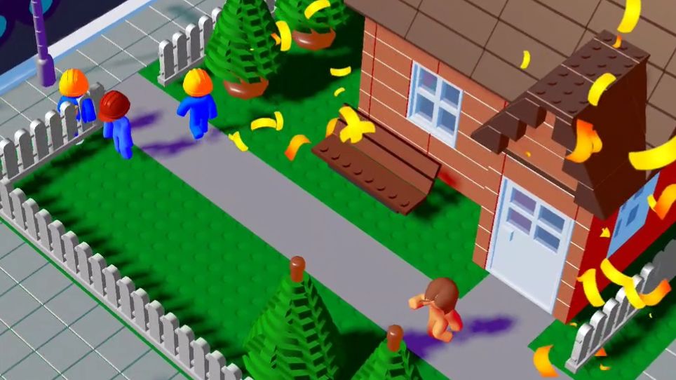 Давай построим Lego город Toy Block 3D: City Build смотреть онлайн