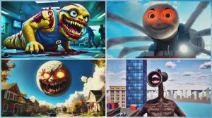 🚂 ПАРОВОЗИК ТОМАС И МИНИОНЫ ПРОТИВ СИРЕНЫ И ЛУНЫ! 🆚 МУЛЬТИКИ: приключения с сюрпризами и смехом!