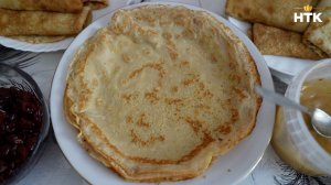 Элистинцы встречают масленичную неделю