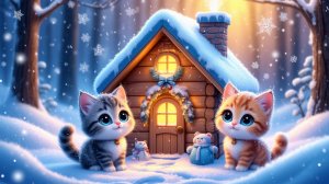 ПОСТРОИЛИ КОТАМ ЗИМНИЙ ДОМ ❄️🏠 ОНИ В ШОКЕ