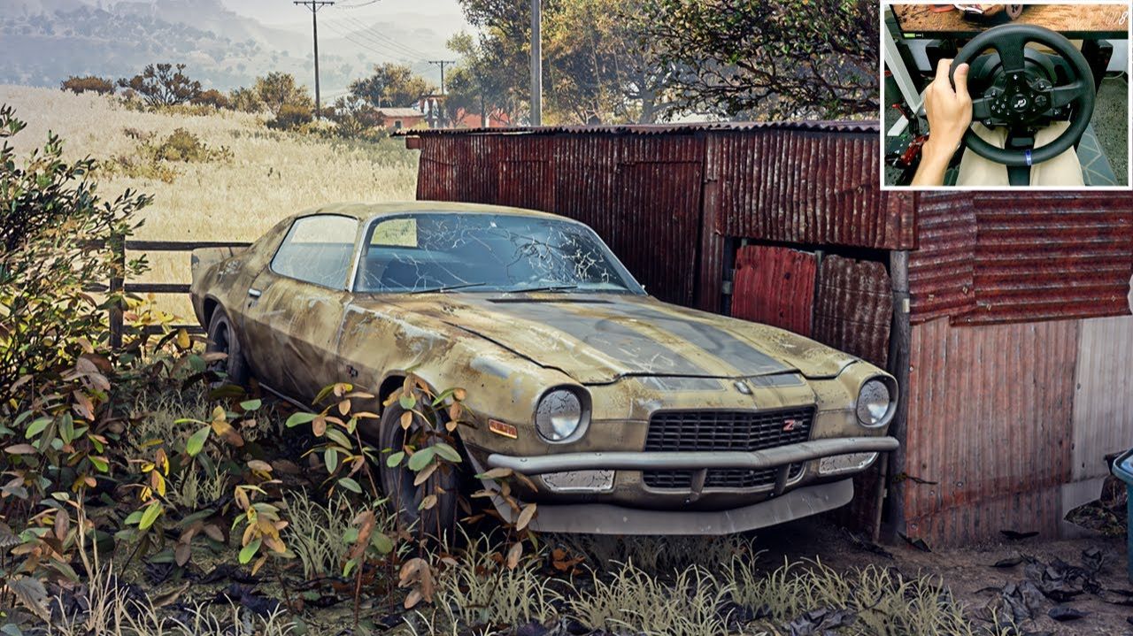 Rebuilding Chevrolet Camaro Z28 (1070HP V10 Engine) - Forza Horizon 5 ｜ Thrustmaster T300RS gameplay смотреть онлайн