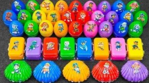 Время Щенячьего патруля из глины и слизи: Райдер, Чейз, Маршалл и друзья, удовлетворяющие ASMR 🐾✨ 8