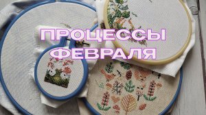 Вышивальные процессы февраля 2026