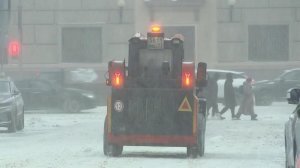 Балканский циклон принес в европейскую часть страны метели.