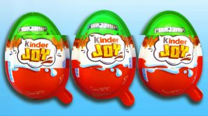 Мультики для детей про набор Киндер сюрпризов майнкрафт, посмотрим на игрушки. Мультики малышам