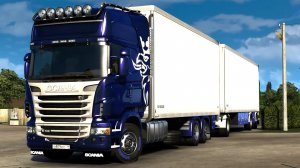 551 / ЕTS2 1.57 / SCANIA  R730 / Начало новой истории.