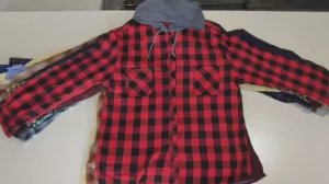 Лот 2037 Рубашка Мужская Фланель Cotton Клетка Германия ПРЕМИУМ 990р_кг 7кг 21ед