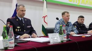 Вручение званий и благодарностей МВД по РИ  12.02.26