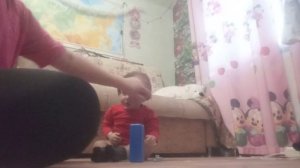 играю с реборном Энеем после дневного сна