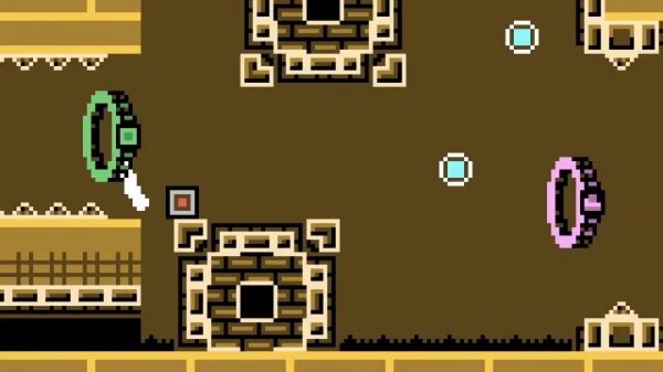 GB Dash — geometry dash game boy demake