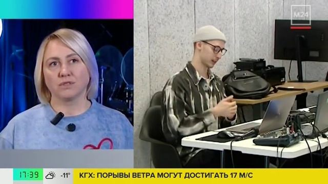 Зимний творческий лагерь "Молодежь Москвы" начал работу в кинопарке "Москино" - Москва 24 смотреть онлайн